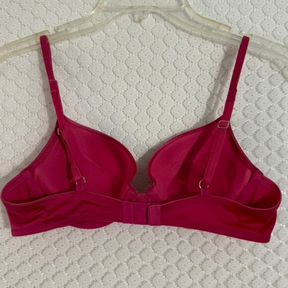 I-Fit Self Expressions Hot Pink Padded Push Up Bra - Adj. Straps Size 36A - Picture 2 of 7